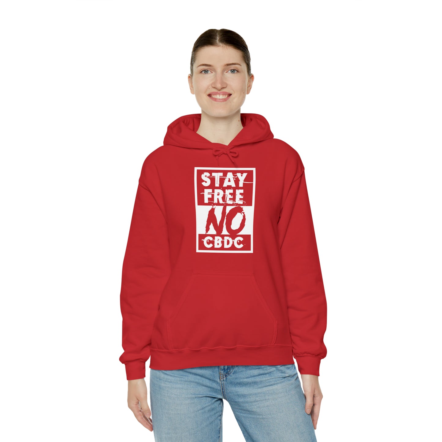"No CBDC" Hooded Sweatshirt