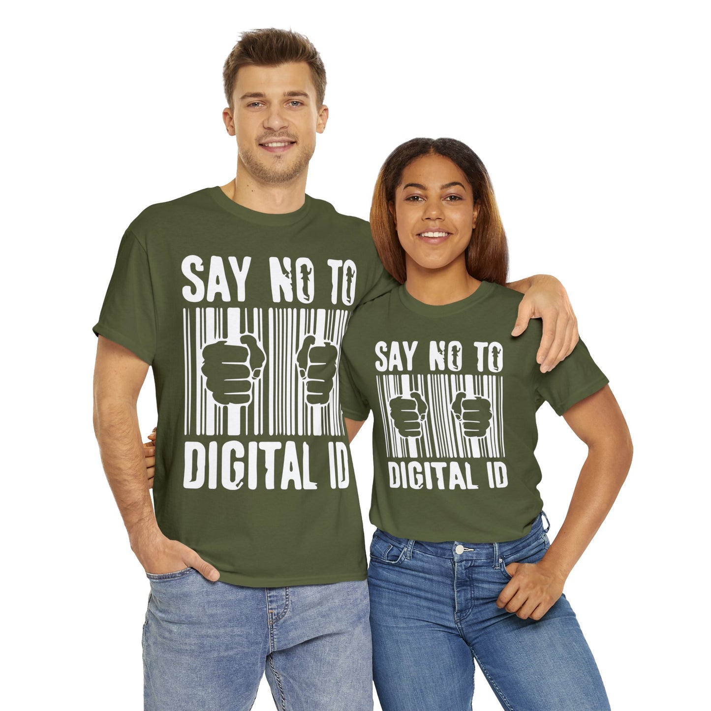 "No Digital ID" T-Shirt