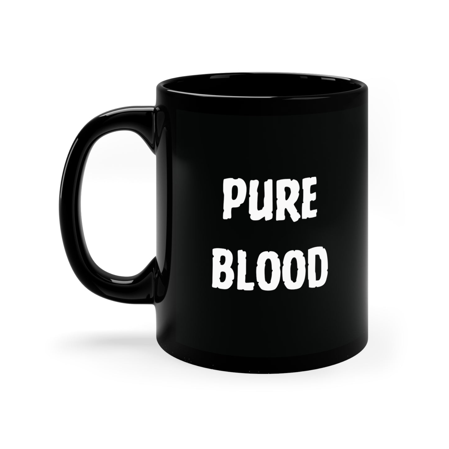 "Pure Blood" 11oz Black Mug