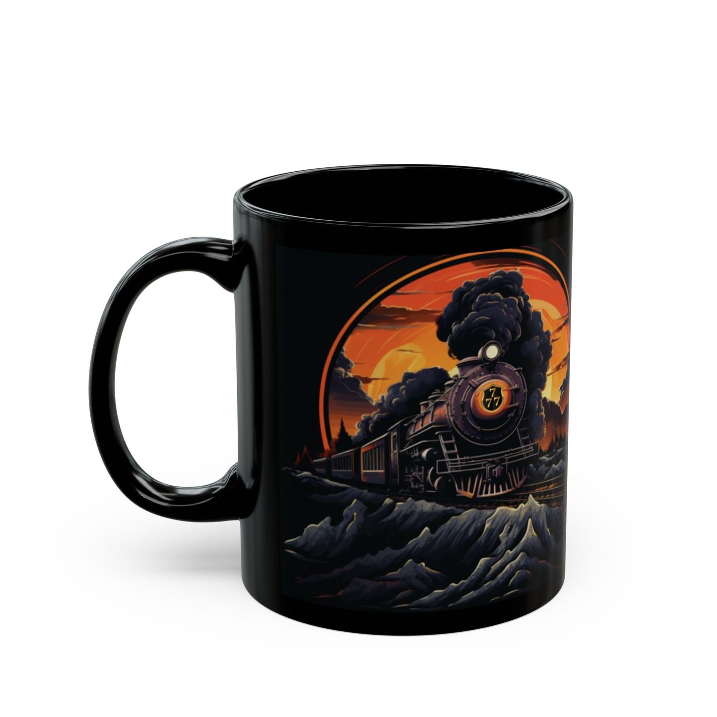 "FTI" 11oz Black Mug