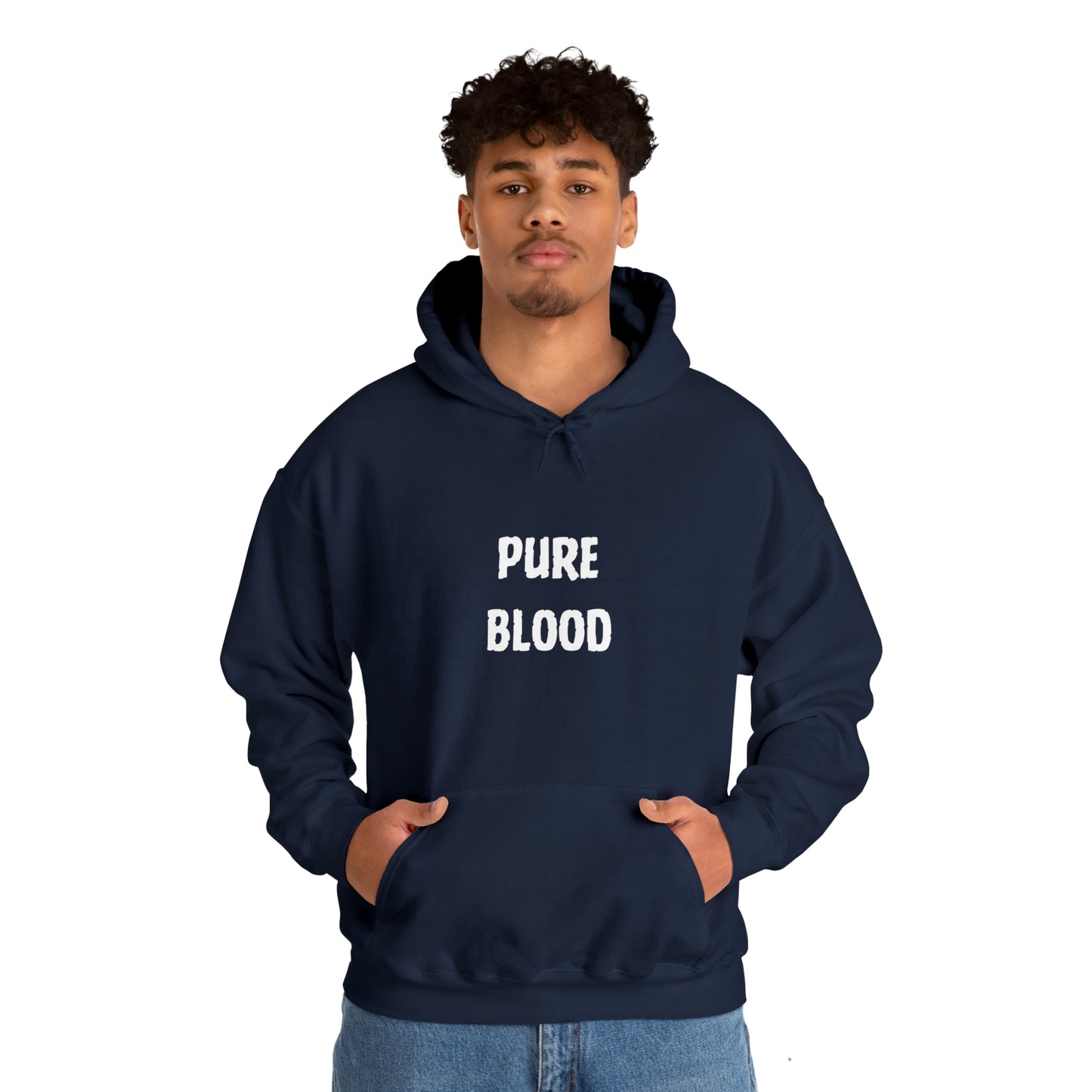 "Pure Blood"  Hooded Sweatshirt