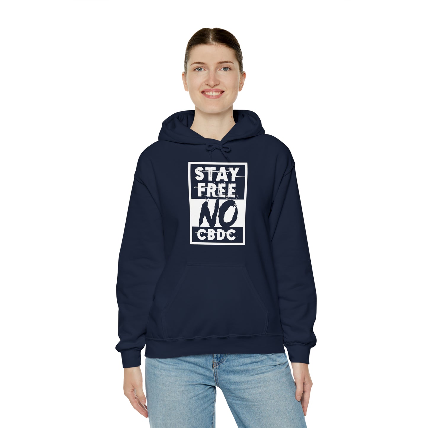 "No CBDC" Hooded Sweatshirt