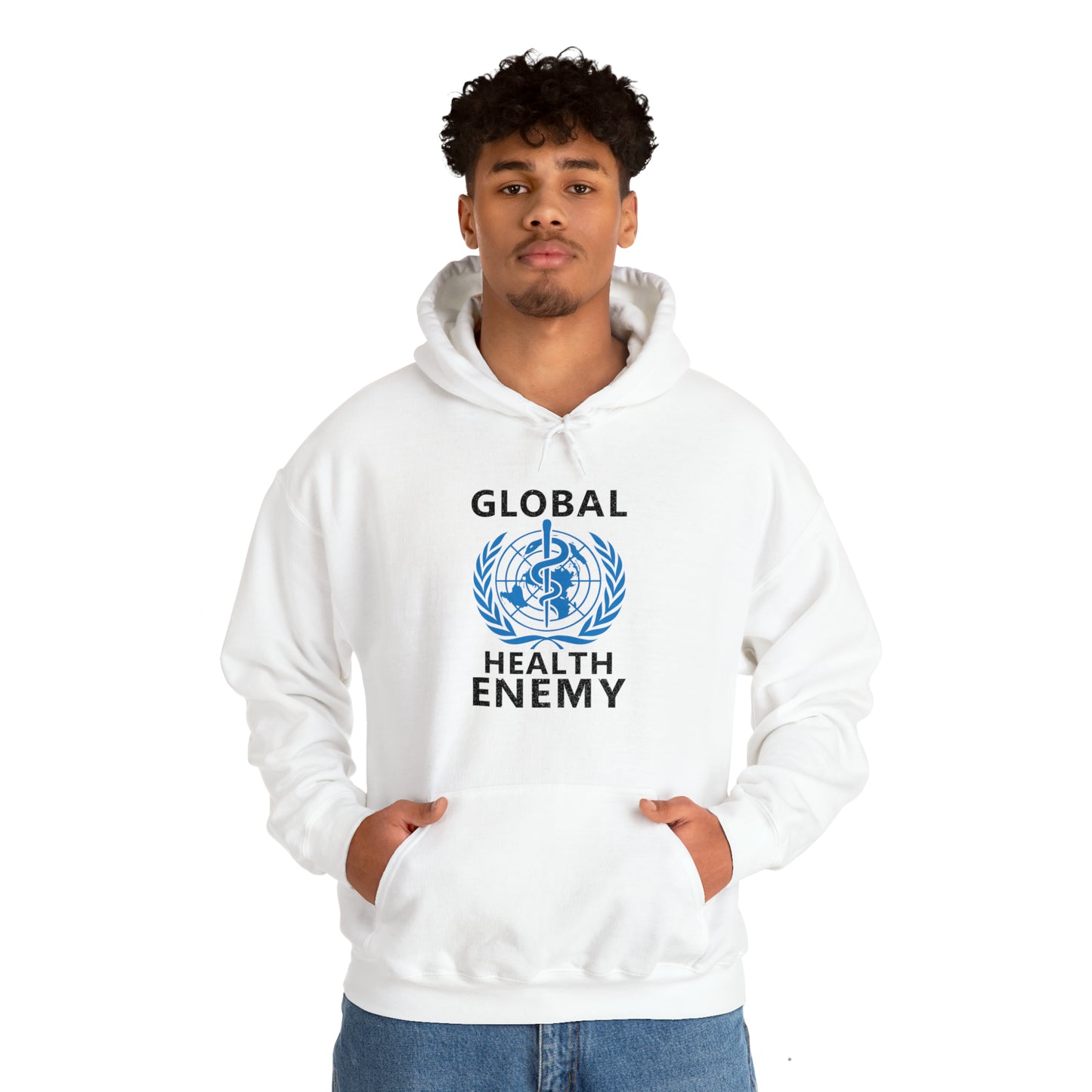 "Global Health Enemy" Hooded Sweatshirt