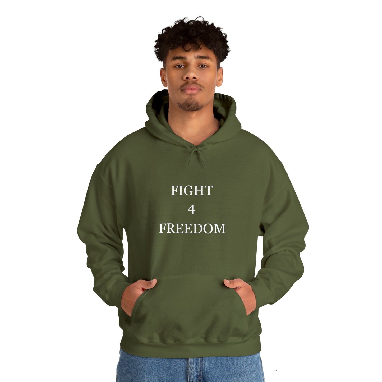 "Fight 4 Freedom" Hooded Sweatshirt