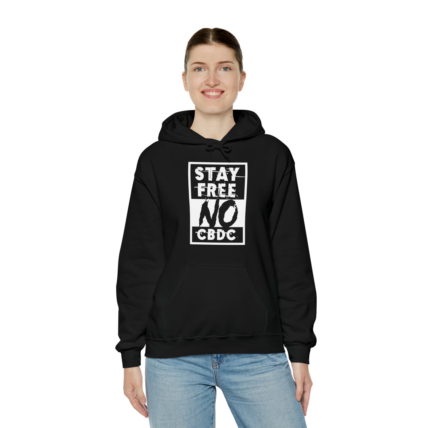 "No CBDC" Hooded Sweatshirt