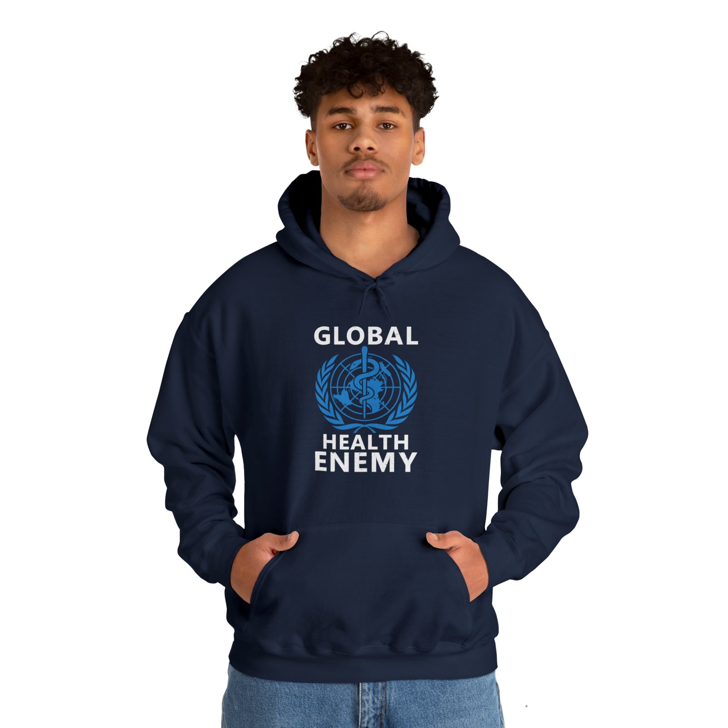 "Global Health Enemy" Hooded Sweatshirt