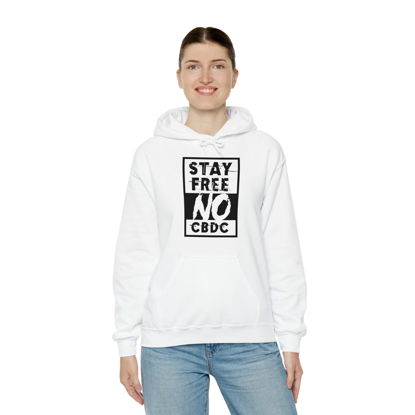 "No CBDC" Hooded Sweatshirt