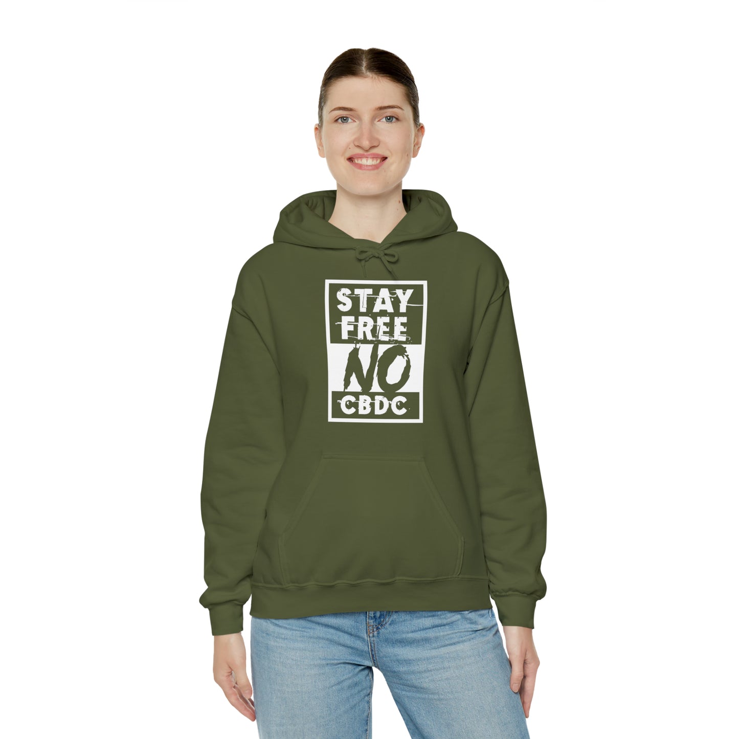 "No CBDC" Hooded Sweatshirt